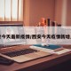 西安今天最新疫情/西安今天疫情新增人数